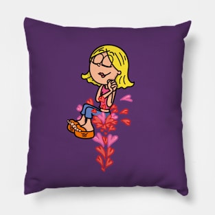 Lizzie Hearts Pillow