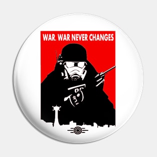 War Never Changes Pin