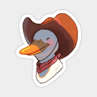 Happy Cowboy Magnet