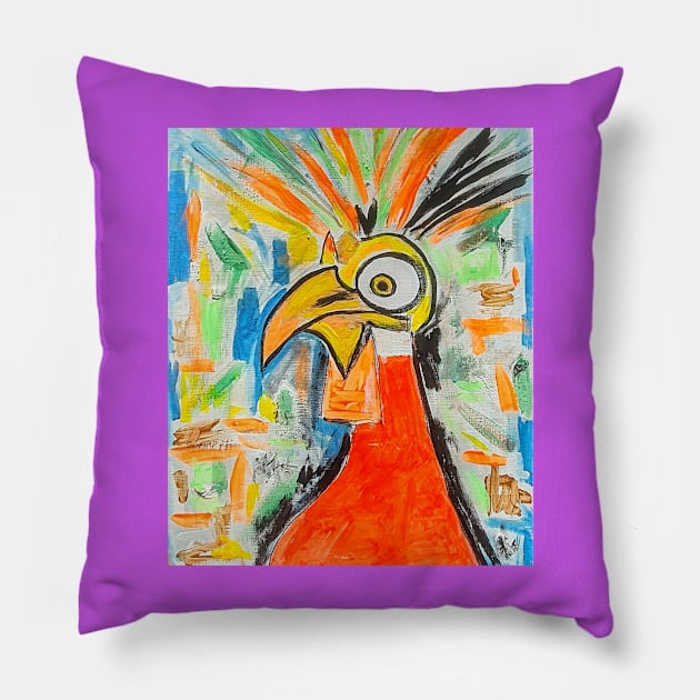 Wee Chickken Pillow by Joni57