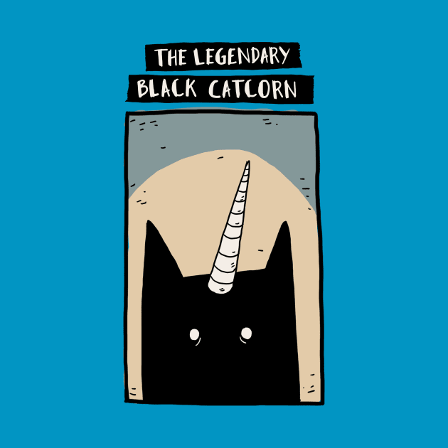 The Legendary Black Catcorn by sandrodelara