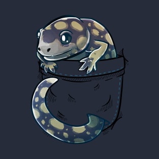 Pocket Cute Tiger Salamander T-Shirt