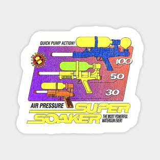 Super Soaker - Water Gun Magnet
