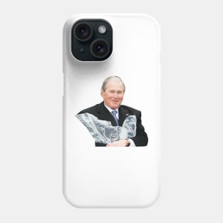 George W Bush Poncho Joy Phone Case