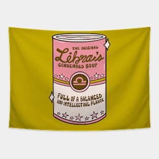 Libra Soup Can Tapestry