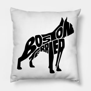 Boston terrier Pillow