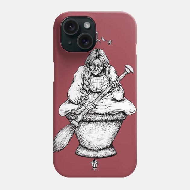 Baba Yaga Phone Case by INOGArt