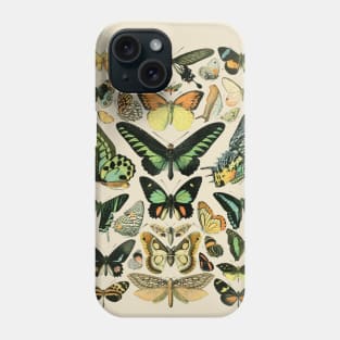 Vintage French Butterflies Phone Case