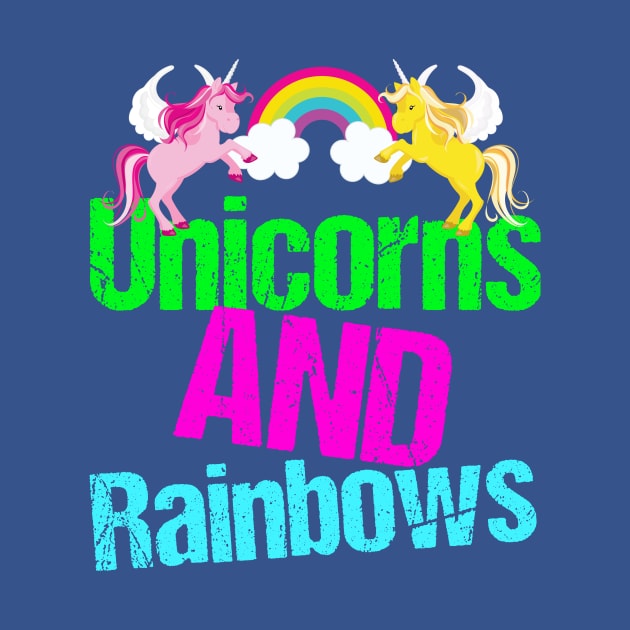 Unicorns and Rainbows by epiclovedesigns