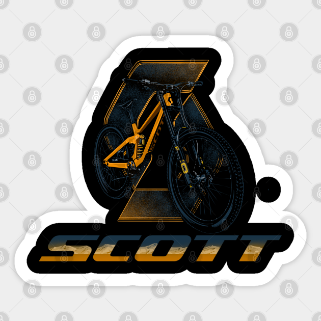 Scott bike - Scott - Sticker | TeePublic