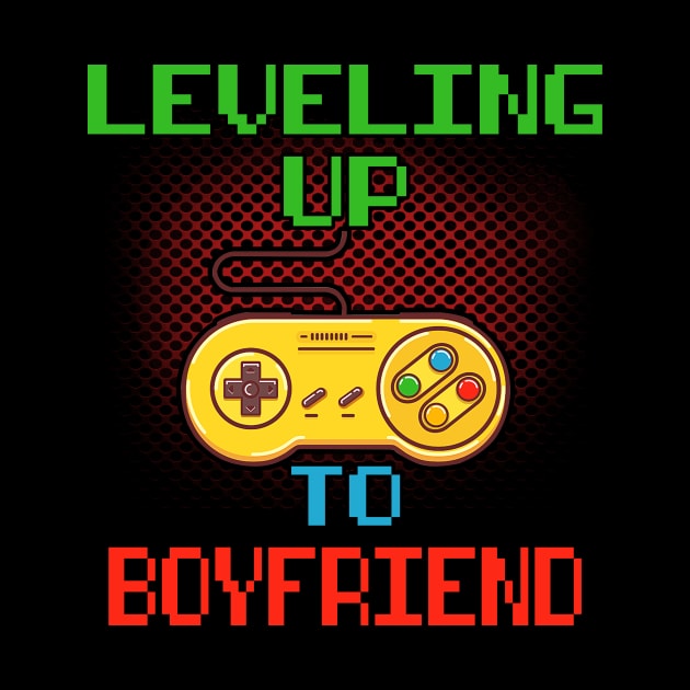 Promoted To Boyfriend T-Shirt Unlocked Gamer Leveling Up by wcfrance4