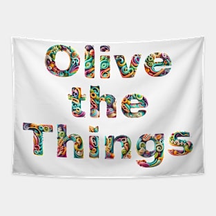 Olive the Things Tapestry