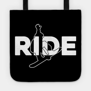 Ride Snowboard Sports Athletic Adventure Tote