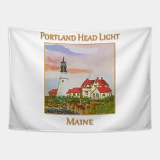 Portland Head Lighthouse, Cape Elizabeth, Maine Tapestry