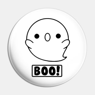 Scary Cute Ghost Pin
