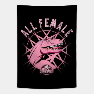 Jurassic World - All Female Tapestry