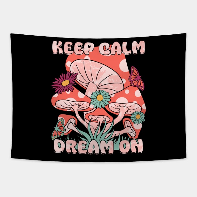 Keep Calm Tapestry by Ryuga