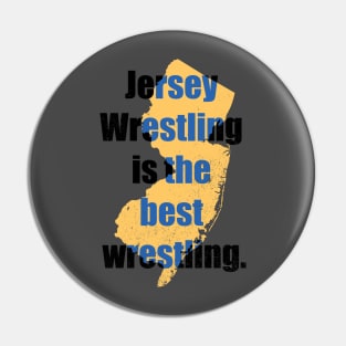 New Jersey Wrestling Pin