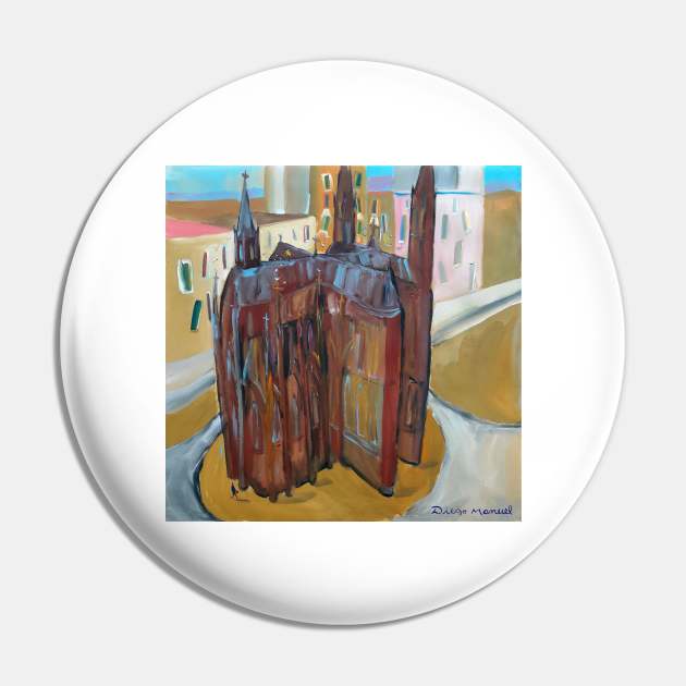 brown cathedral Pin by diegomanuel