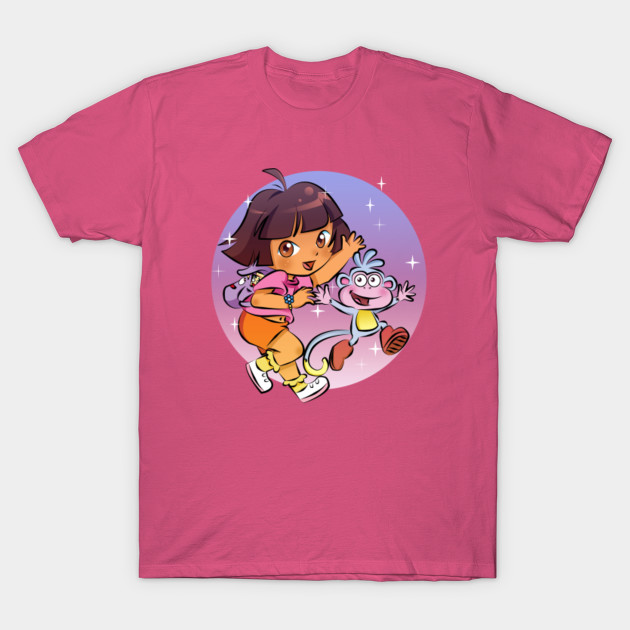 Let S Explore Dora The Explorer T Shirt Teepublic Uk