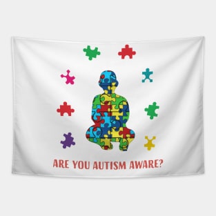 Autism Awareness Day Month Are You Autism Aware Gift Kids Tapestry