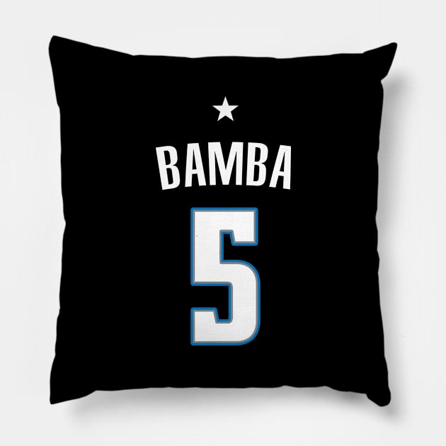 Mo Bamba Pillow by telutiga