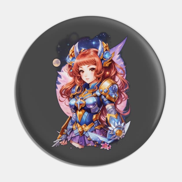 Celestial Huntsman: Dynamic AI Anime Character Art in Orion Pin by artbydikidwipurnama