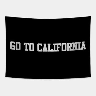 go to california Tapestry