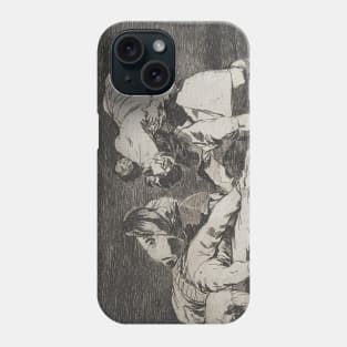 The Same from the Series Disasters of War by Francisco Goya Phone Case