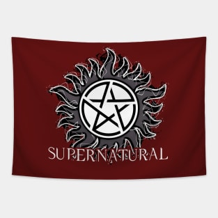 Supernatural Logo 2 Tapestry