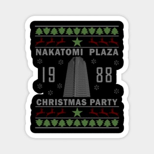 nakatomi plaza christmas party Magnet