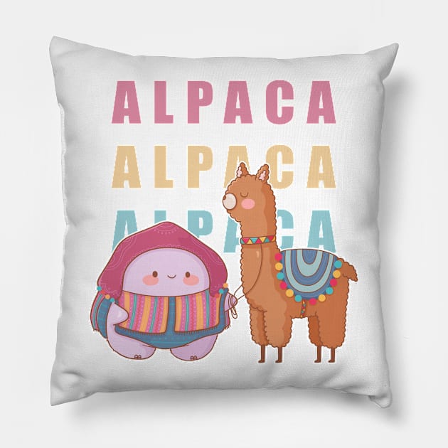 Lovely Alpaca Pillow by Lani89