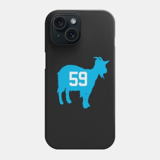 Luke Kuechly "GOAT" Phone Case