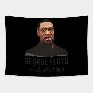 Memory George Floyd Justice For Floyd Black Lives Matter Tapestry