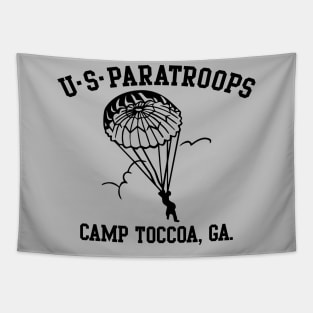 Mod.6 United States Paratroopers Camp Toccoa Tapestry