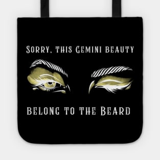 Gemini Beauty and the Beard Tote