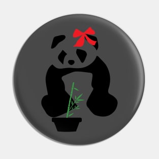 Disappointed Panda Pin