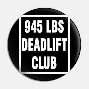deadlift 945 lbs Pin