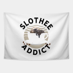 Sloth Lover - Coffee Pun Tapestry