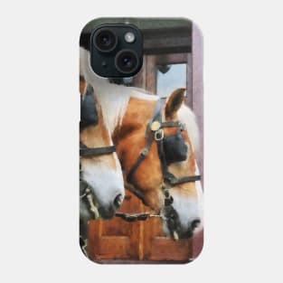 Horses - Clydesdale Closeup Phone Case