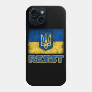 Ukraine RESIST Phone Case