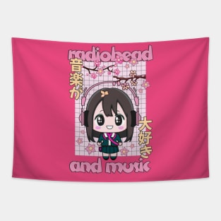 radio anime and music Tapestry