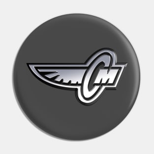 Corley Motors Chrome Logo Pin