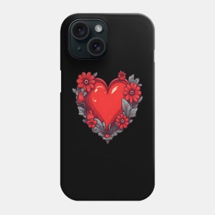 Valentines Day Women Men Kids Girls Cute Love Heart Phone Case