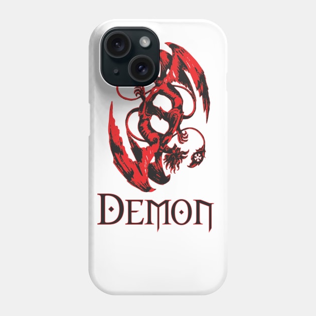 demon Phone Case by Hedgeh0g