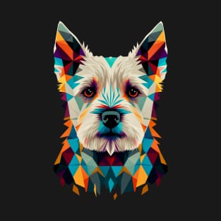 Low Poly Dog T-Shirt