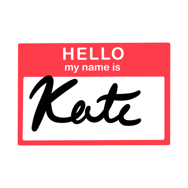 Hello, my name is Kate by simonescha