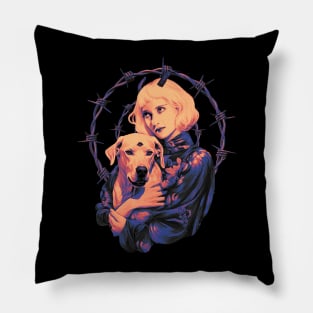 Yonger Bette Baby Jane Black Metal Pillow