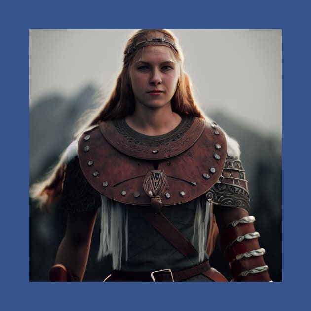 Viking Shield Maiden by Grassroots Green