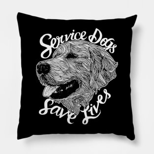 Service dog Pillow